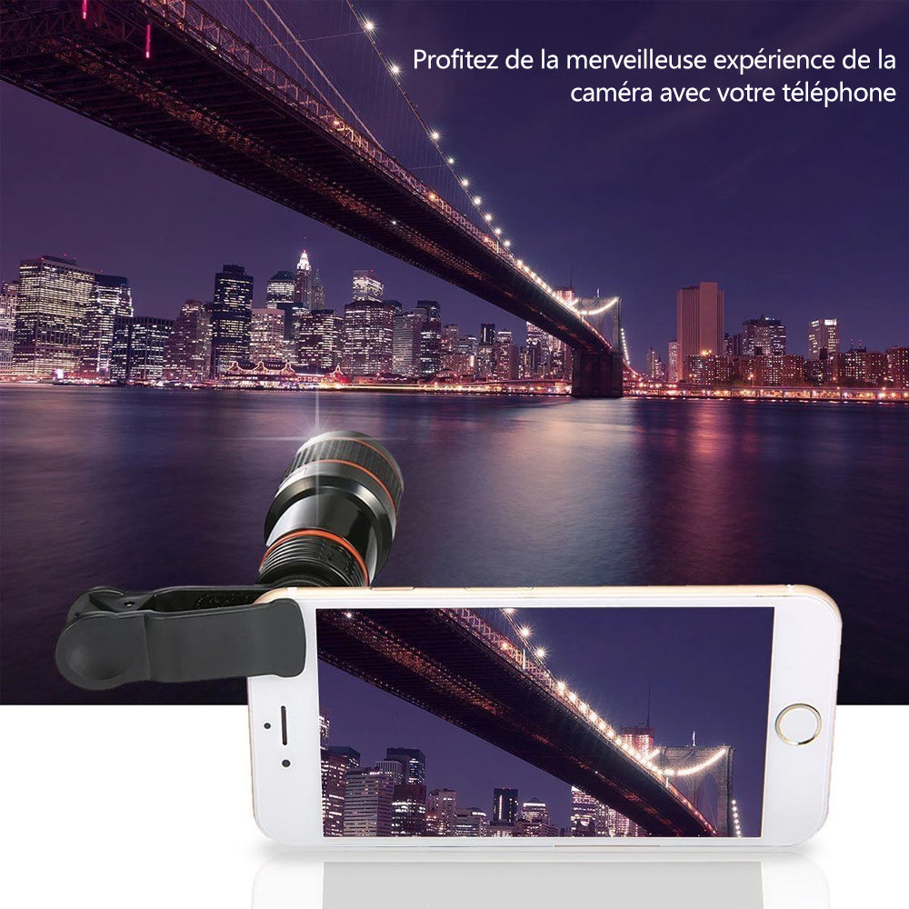 12-fach Zoom Objektiv für Smartphone | PicZoom