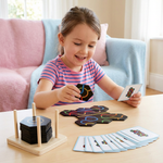 Pädagogisches Puzzle für Familien – Lernspiel mit Wegfindern