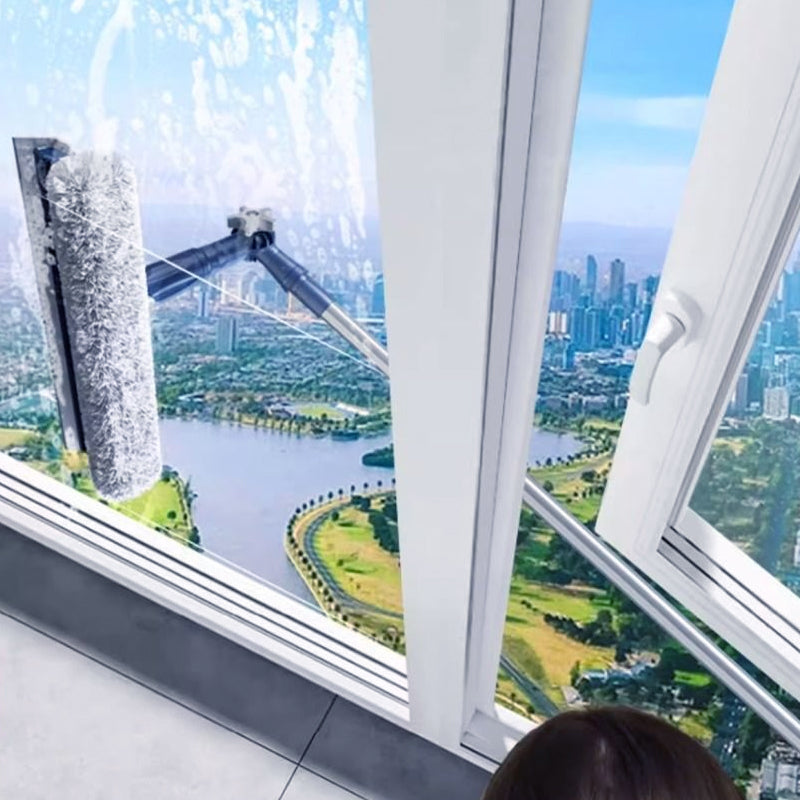 Fensterreiniger für hohe Fenster – sicher von innen reinigen