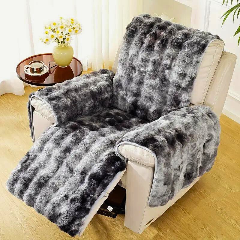 4-piece set for armchair and recliner protection – Soft, Non-slip, Pet-friendly & Washable