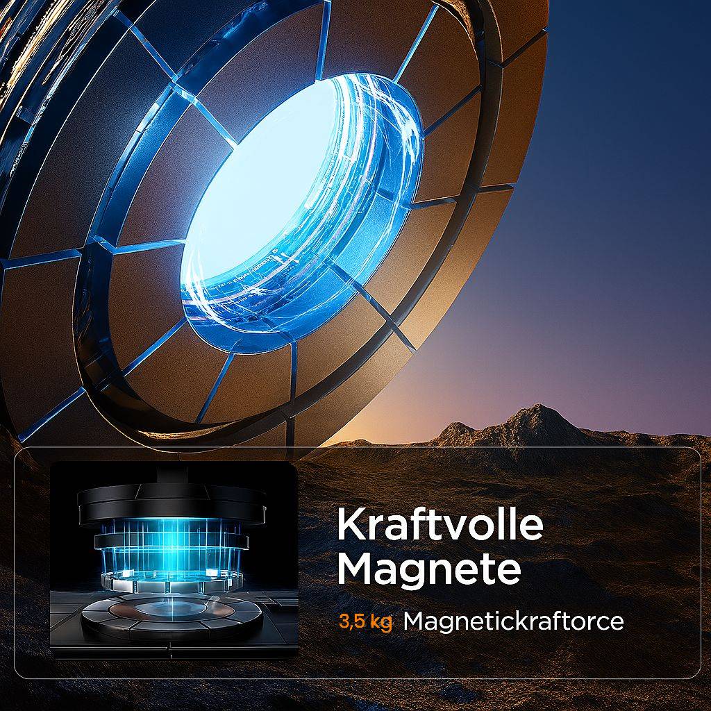 Magnetische Handyhalterung für sicheres Autofahren