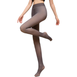 Warming fleece tights for stylish winter days