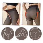 Warming fleece tights for stylish winter days
