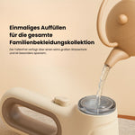 Kompakter Handdampfbügler für faltenfreie Kleidung