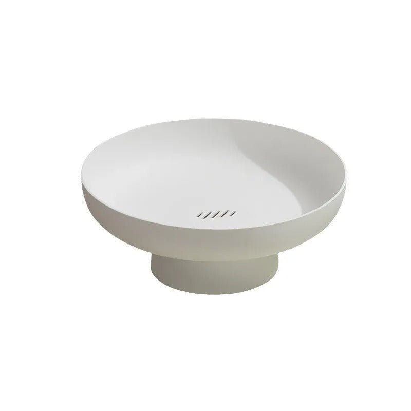 Elegante Obstschalen mit innovativem Abflusssystem (4er Set)