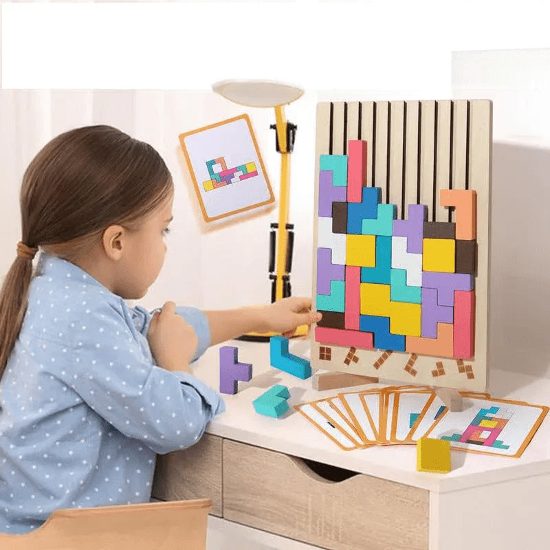 Interaktives 3D Holzspielzeug für kreative Köpfe