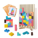 Familienfreundliches 3D Holzpuzzle für kreatives Spielen