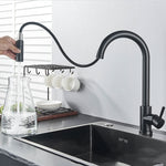 SmartFlow | Elegante berührungssensitive Küchenarmatur mit flexiblem Schlauch
