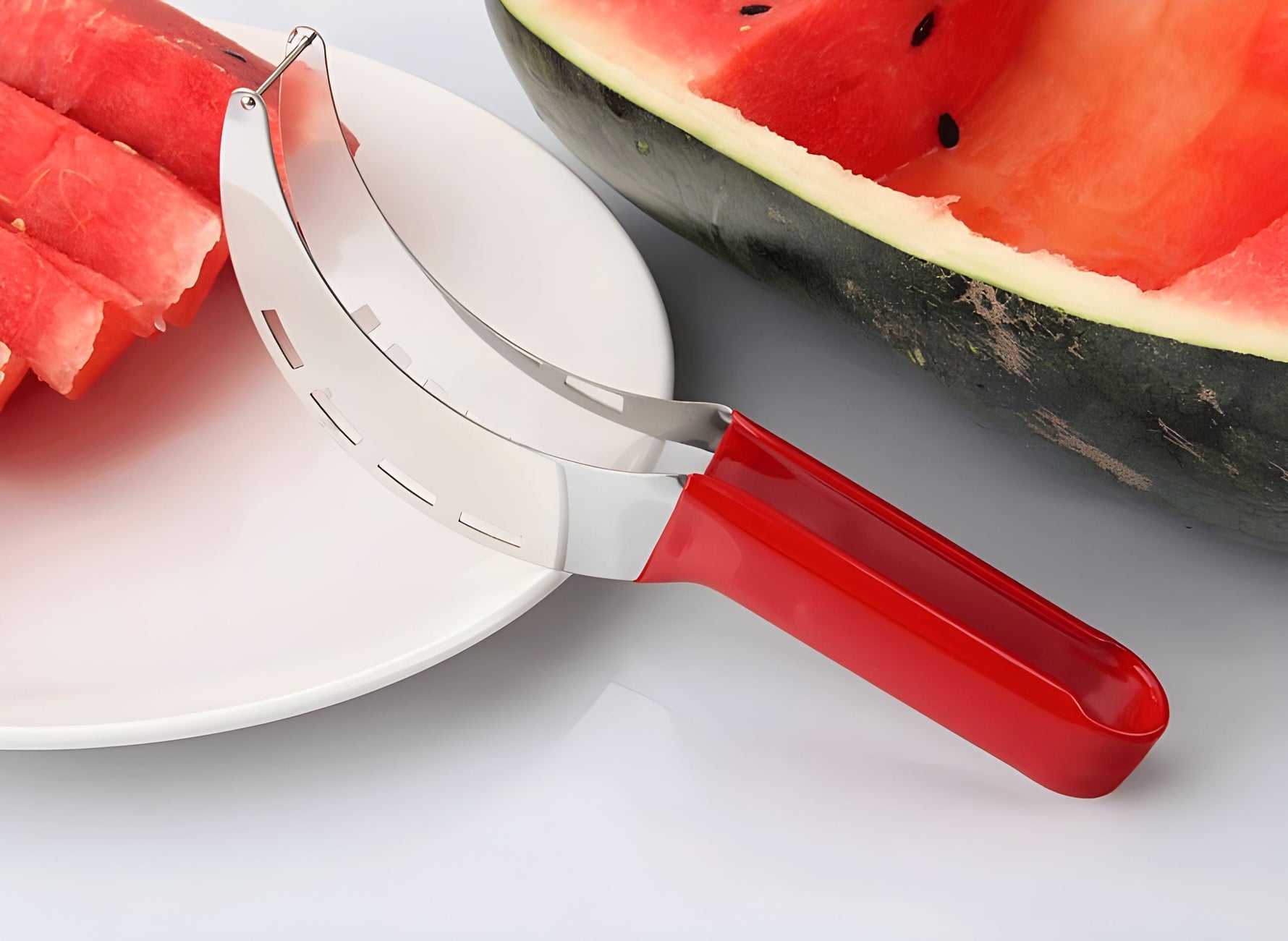 FruitSlicer - Stainless Steel Watermelon Slicer for Perfect Slices