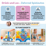 Zahnrad Spielautos – Fahrzeug mit Drück-Mechanismus