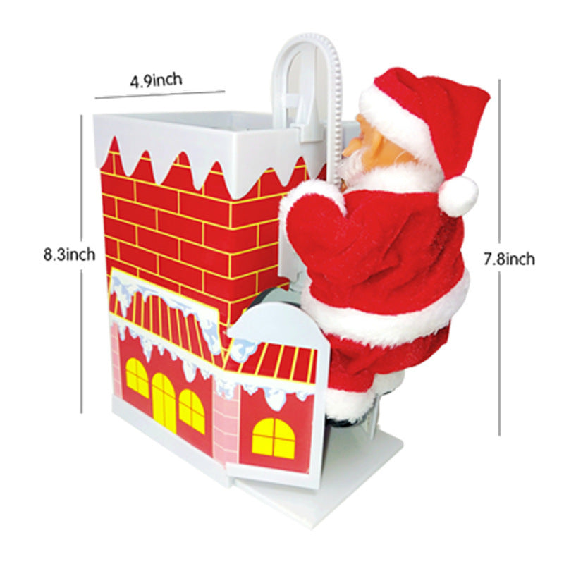 Elektrische Kletterleiter für den Weihnachtsmann