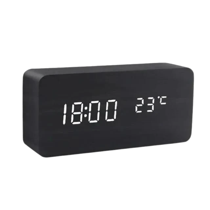 SmartWood – Your time and temperature display always in view
