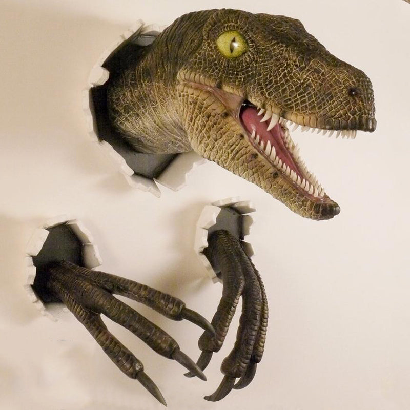 DinoBurst | Wanddekoration mit Velociraptor-Effekt