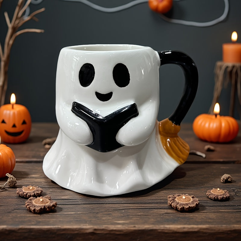 Geisterzauber | Halloween-Tasse mit fröhlichem Gespenst