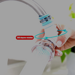 Universelle Wasserhahn-Aufsätze mit 360° Drehung und Wassersparfunktion