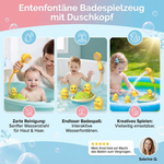 Duschkopf-Badespielzeug in Form einer Ente
