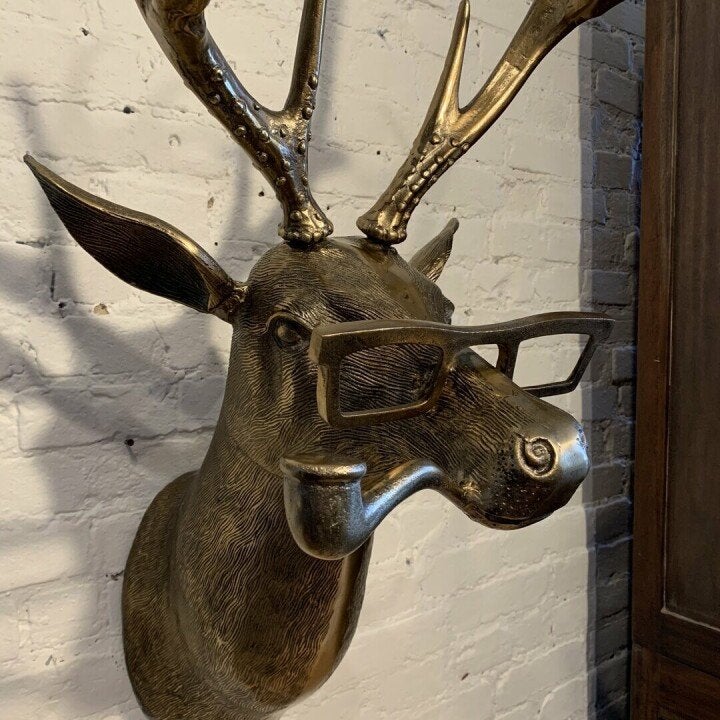 Wunderschöner Wanddekor-Hirsch für Ihr Zuhause