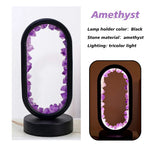 Handgefertigte Amethystlampe für Entspannung und Ruhe – CrystalGlow