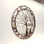 Lebensbaum Wandkunst aus Metall – Mystisches Design
