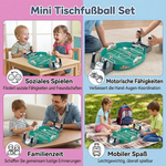 Komplettes Mini Tischfußballspiel Set