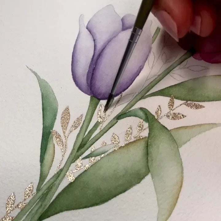 Shimmering Metallic Watercolor Paints - 36 Hues for Creative Minds