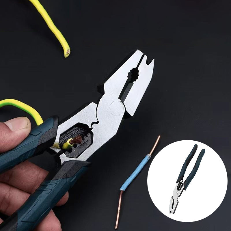 Multifunktionaler Kabelschneider mit Crimpfunktion
