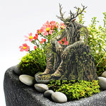 Zauberhafter Gartenstecker mit Naturmotiv aus Acryl