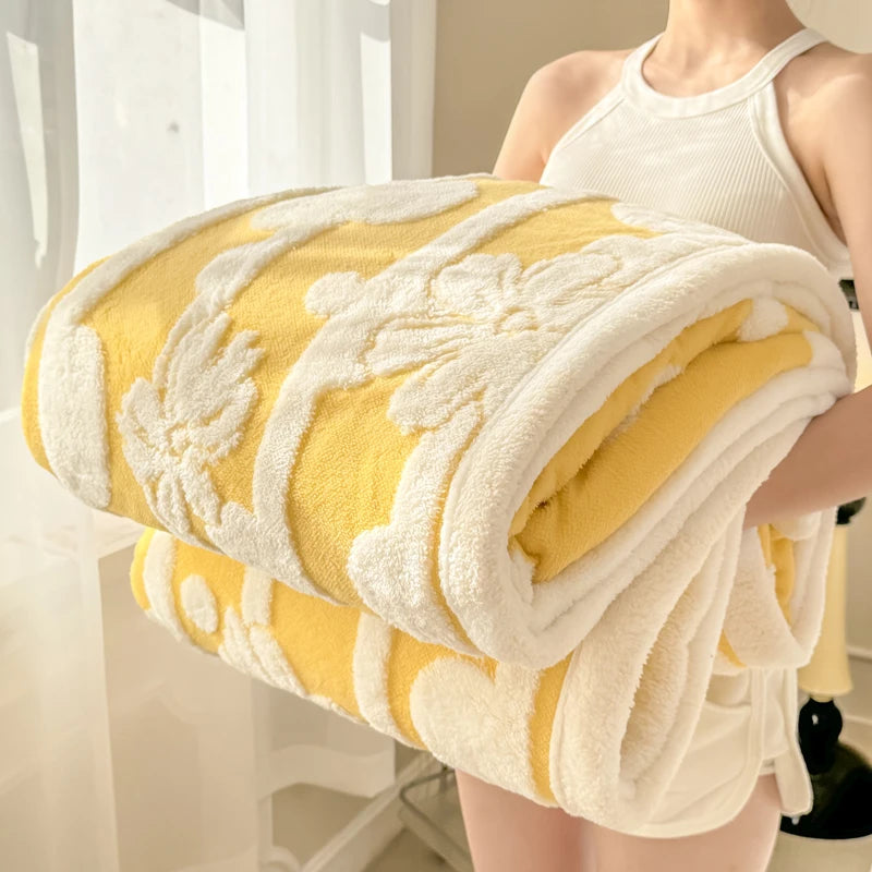 Cozy Cotton Blanket for Autumn & Winter