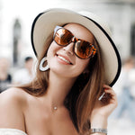 Sonnenschutzbrille mit UV400-Schutz und stilvollem Cat-Eye-Design