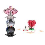 Ewige Eleganz - Strahlende Kristallblume für Ihr Zuhause
