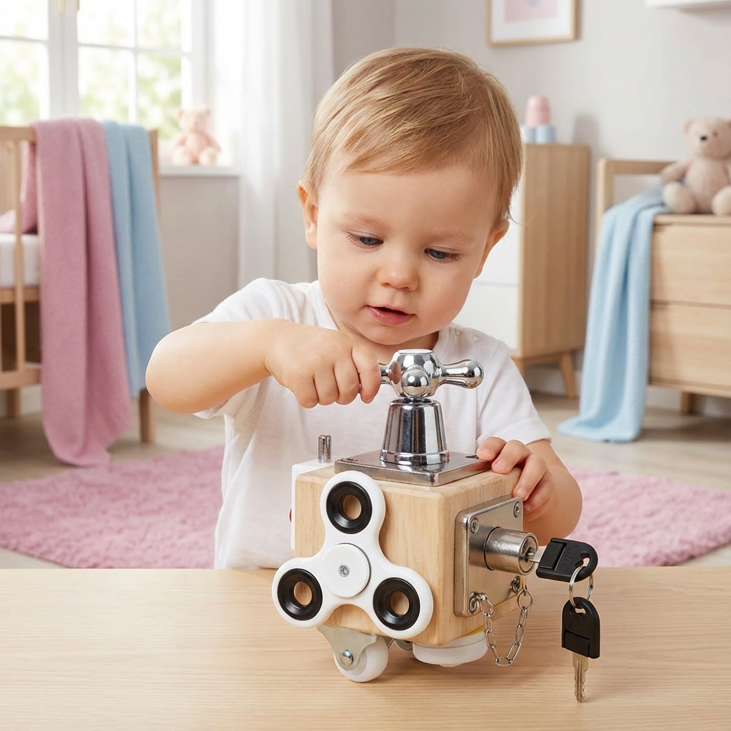 Lernwürfel für Montessori Spielmethoden