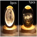 3D Kristalllicht mit LED für eine entspannte Atmosphäre