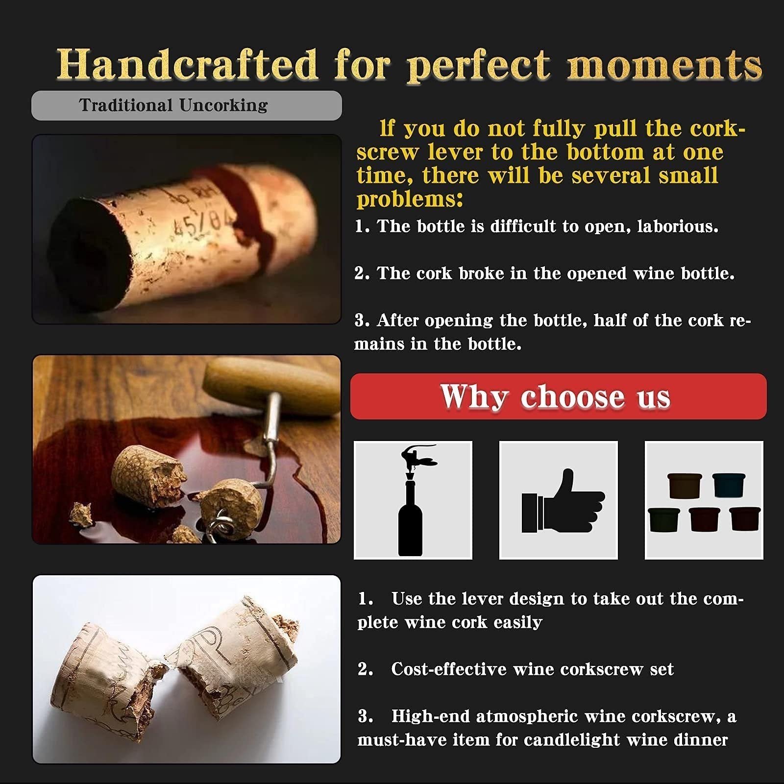 Weinfreude – The effortless corkscrew for every occasion