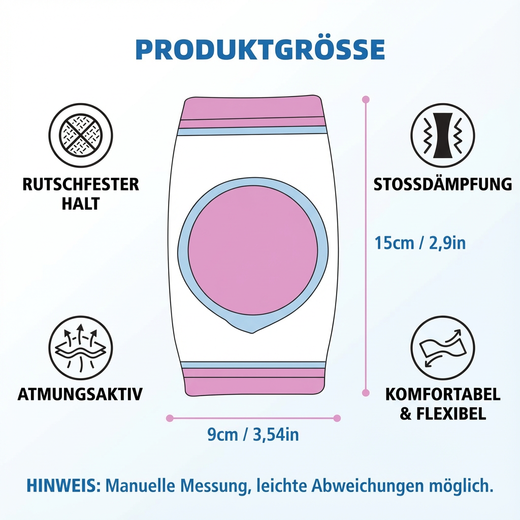 Bequeme Knieschützer für Kleinkinder in niedlichem Design