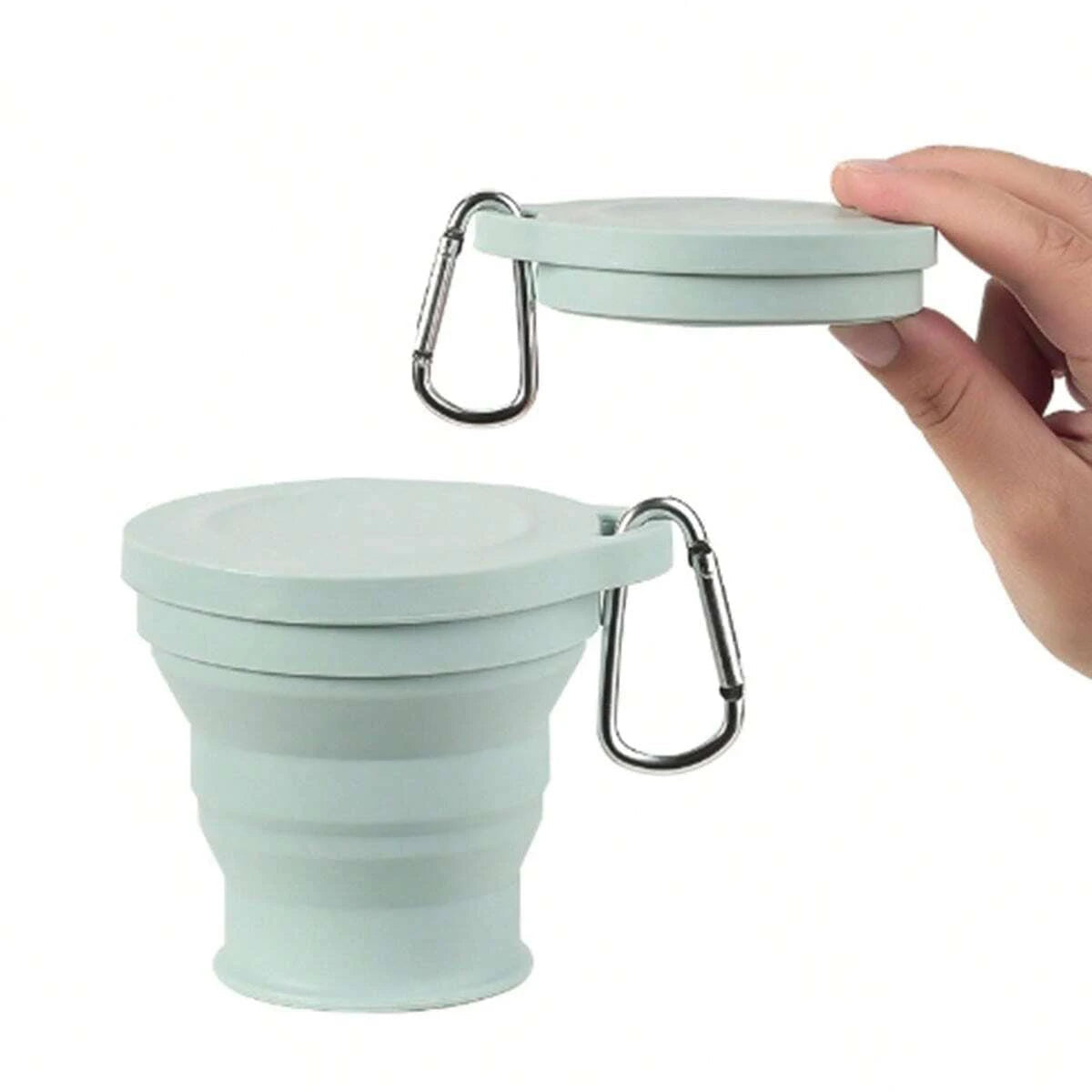 FlexiCup Portable Collapsible Cup | Food-Grade Material | With Hanging Loop | Perfect for Adventures