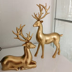 Elegante Goldene Reh-Figuren für Ihr Zuhause