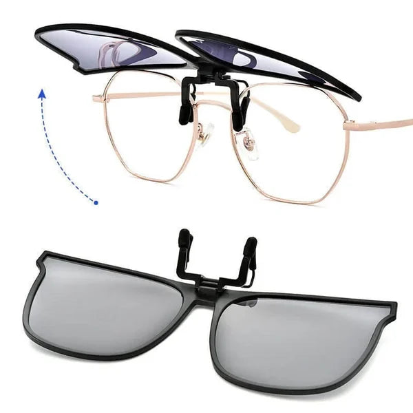 Clip-on Sonnenbrille mit UV400 – Leichte polarisierte OogZeker für Brillenträger