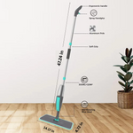 Mikrofasermopp mit Spray für Hartböden