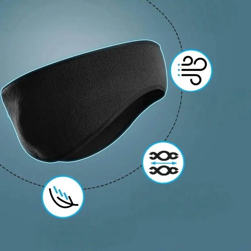 Thermal Headband for Women and Men made of Fleece (Set of 2)