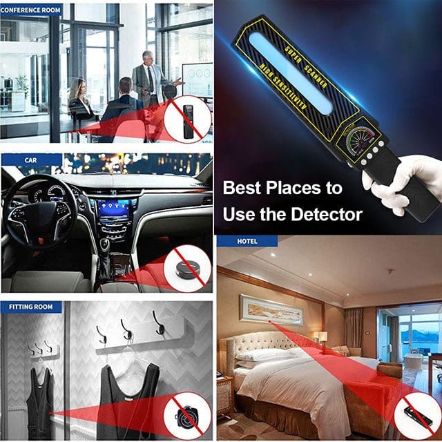 SicherheitsGuard | GPS-Tracker-Detektor 2025 – Zuverlässiger Spionage-Scanner
