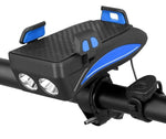 FahrRadPro | Multifunktionales Fahrradzubehör – Halterung, Powerbank, LED-Beleuchtung und Hupe