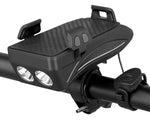 FahrRadPro | Multifunktionales Fahrradzubehör – Halterung, Powerbank, LED-Beleuchtung und Hupe
