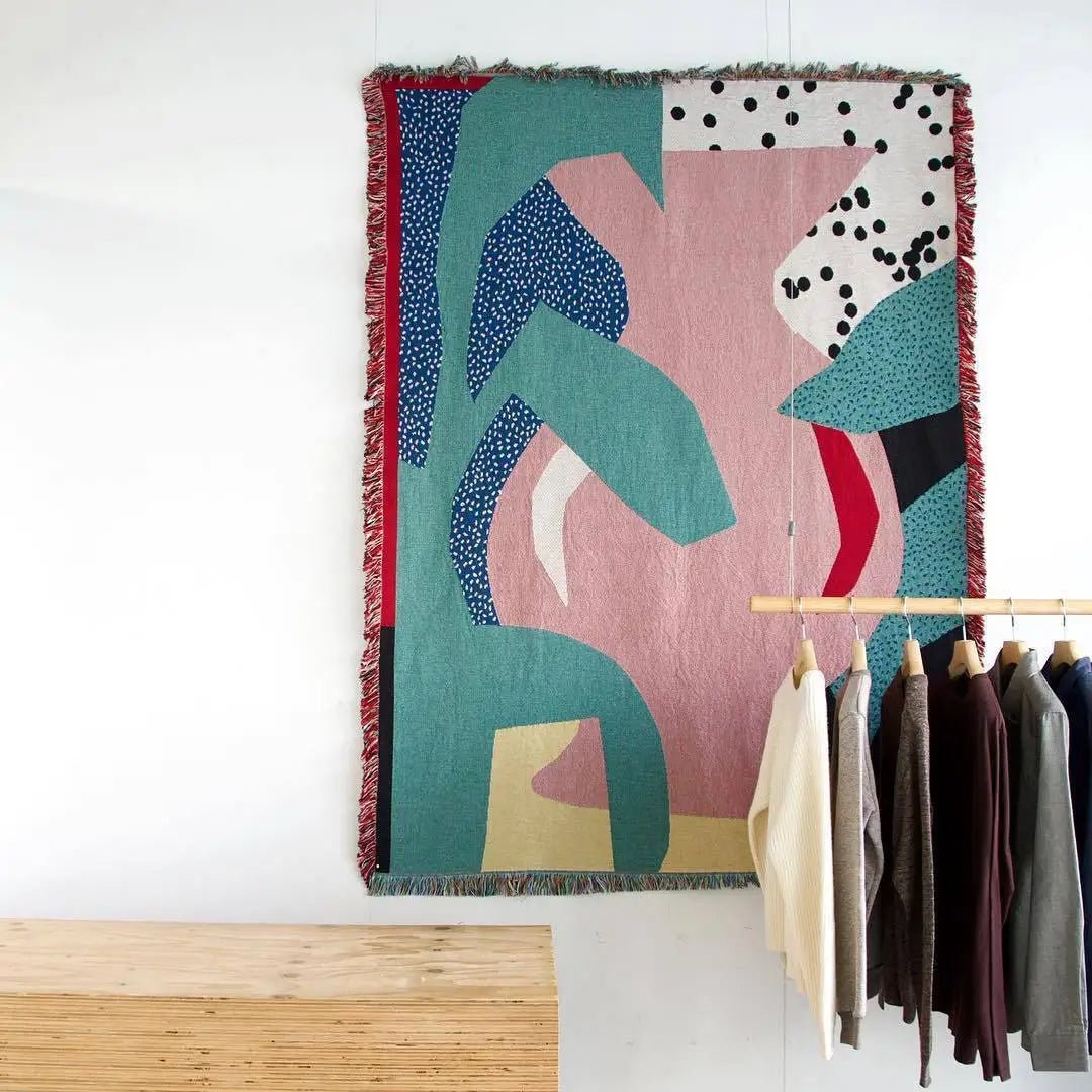 Moderne Gewebte Decke mit Kunstvollem Design für Ihr Zuhause