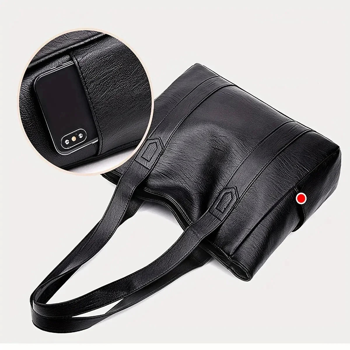 Elegante Schultertasche im Vintage-Stil