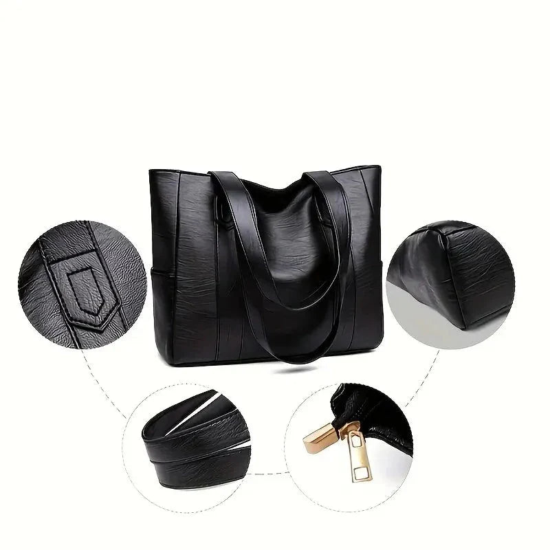 Elegante Schultertasche im Vintage-Stil