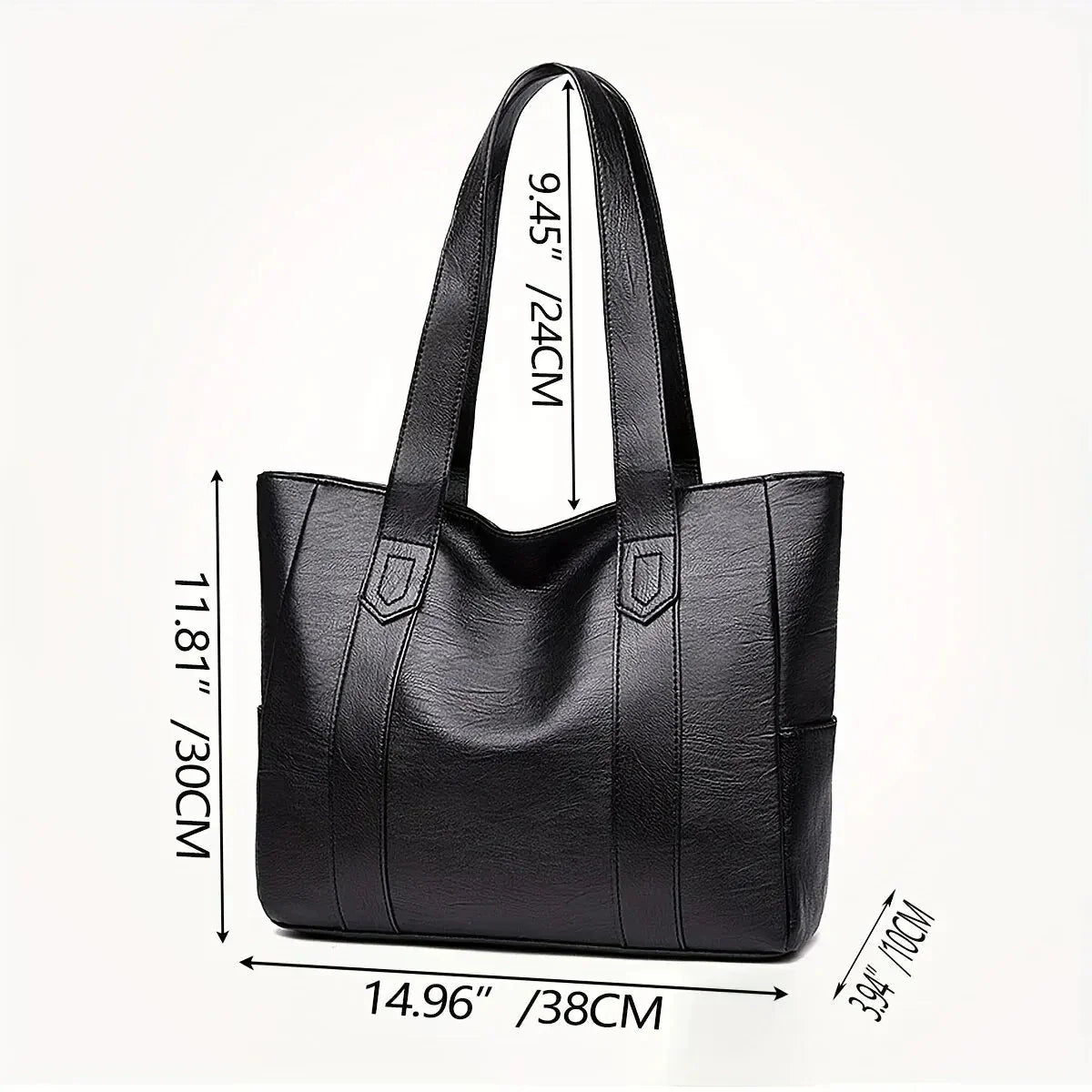 Elegante Schultertasche im Vintage-Stil