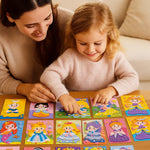 Bastelset mit kreativen Stickern für Kinder