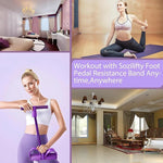 Vielseitiges Fitness Widerstandsband Set für effektives Training