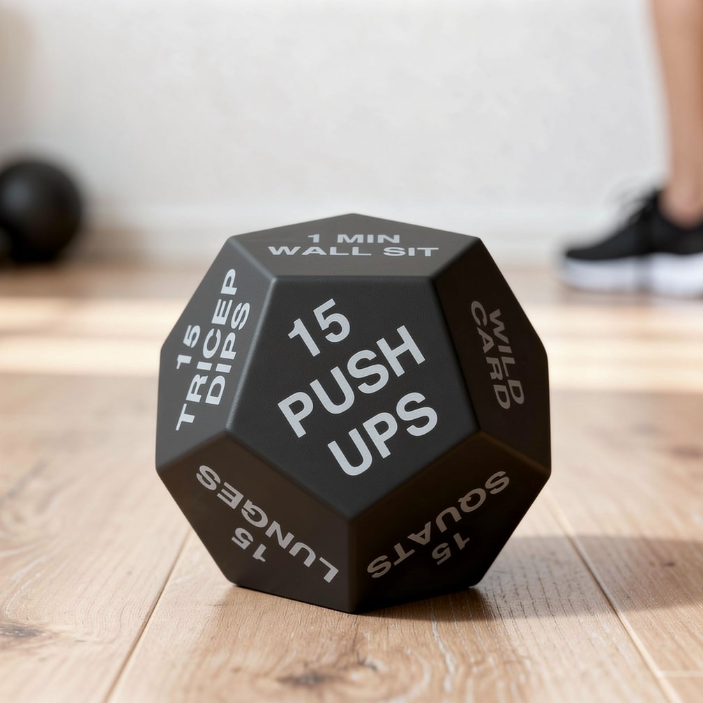 KraftWürfel – Abwechslungsreiches Home Workout für Jeden