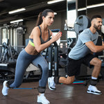 Effektive Widerstandsbänder mit Knöchelriemen für Ihr Workout